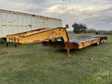 GLOBAL TRAILERS FIXED NECK LOWBOY TRAILER