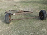 TRAILER FRAME W/AXLE