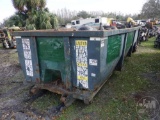 20’...... STEEL ROLL OFF CONTAINER WITH MISC TRUCK PARTS