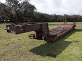 1963 ROGERS BROTHERS  THP-G40-DSF-20-71-15 HYDRAULIC RGN LOWBOY TRAILER VIN:  10000