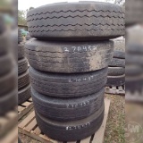 PALLET OF MISC COMMERCIAL TRUCK TIRES, ***CONDITION UNKNOWN***