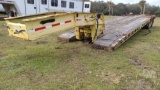 1990 WITCO CHALLENGER HYDRAULIC RGN LOWBOY TRAILER VIN: 1W9A11F34LS061176