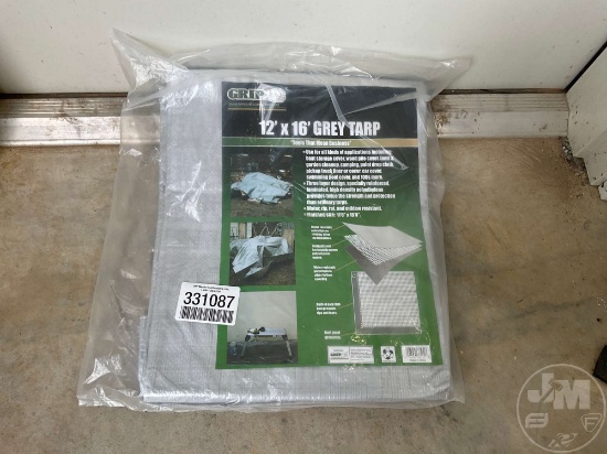 12’......X16’...... GREY TARP