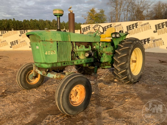 1964 JOHN DEERE 4020 TRACTOR SN: 81983