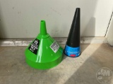 10”...... PLASTIC FUNNEL AND VENTED FUNNEL