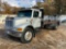 2001 INTERNATIONAL 4700 VIN: 1HTSCAAN81H341619 REGULAR CAB FLATBED TRUCK