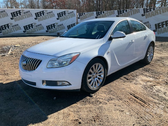 2011 BUICK REGAL VIN: W04GR5EC7B1004932 SEDAN