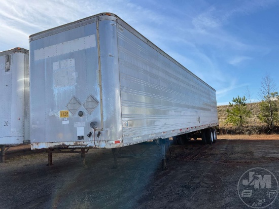 1995 DORSEY TRAILERS INC AIDT-LS 53'X102" VAN TRAILER VIN: 1DTV11524SA237324