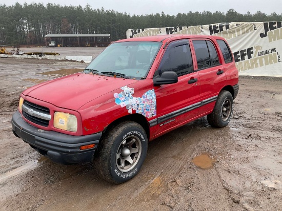 1999 CHEVROLET TRACKER VIN: 2CNBJ13C8X6937886 4WD SUV