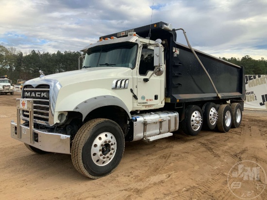 2016 MACK GU QUAD AXLE DUMP TRUCK VIN: 1M2AX04C5GM028038