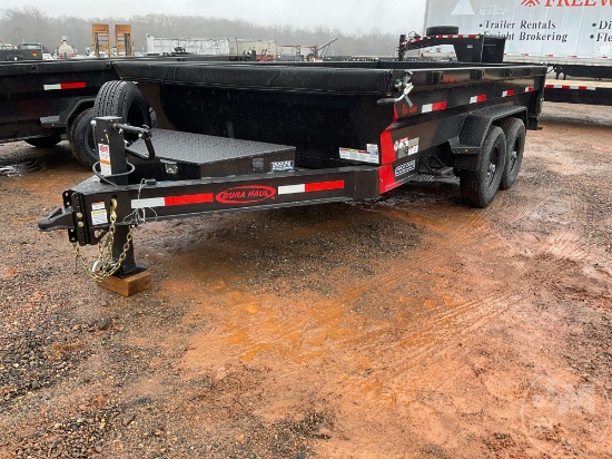 2023 PRECISION LASER & MFG LLC DUMP TRAILER 7'X14' VIN: 1P91D1420NA705043