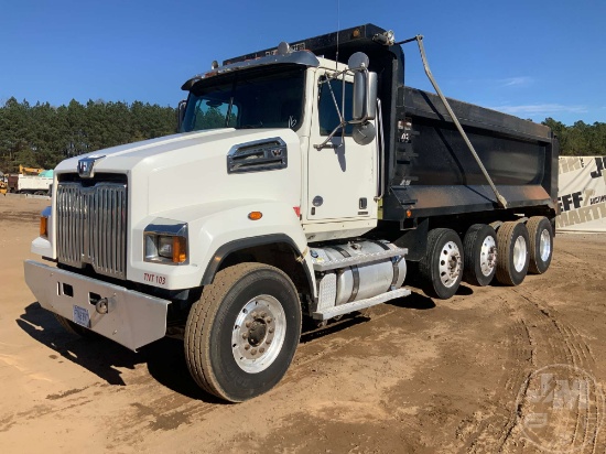 2016 WESTERN STAR 4700 QUAD AXLE DUMP TRUCK VIN: 5KKSAVDV6GLHC8081