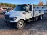 2012 INTERNATIONAL TERRA STAR SFA VIN: 1HTJSSKK8CJ610660 REGULAR CAB FLATBED TRUCK