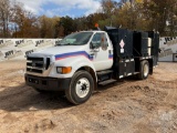 2005 FORD F-750 VIN: 3FRXF75S35V111739 S/A FUEL & LUBE TRUCK