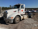 2012 PETERBILT 386 VIN: 1XPHDP9X8CD145489 T/A DAY CAB TRUCK TRACTOR