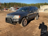 2004 JEEP GRAND CHEROKEE VIN: 1J4GW58N54C256529 SUV