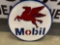 MOBIL ROUND SIGN 23''