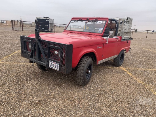 1966 FORD BRONCO VIN: U13FL778412 SUV