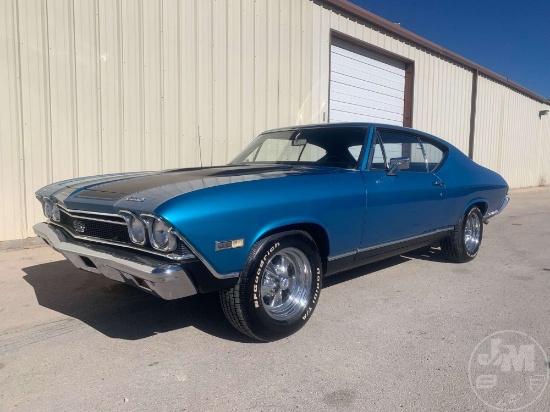 1968 CHEVROLET CHEVELLE SS VIN: 138378K168104 2 DOOR SPORT COUPE