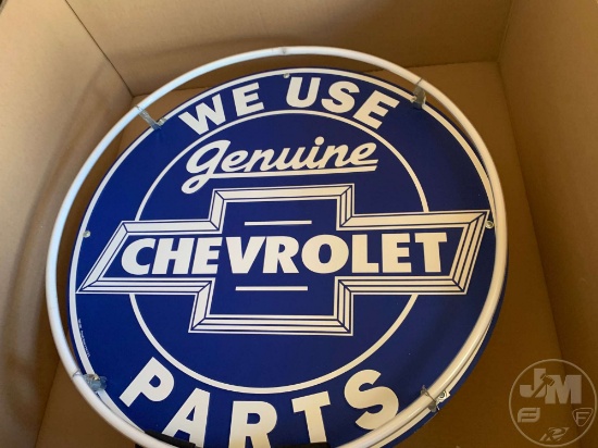 24'' CHEVY PARTS NEON SIGN