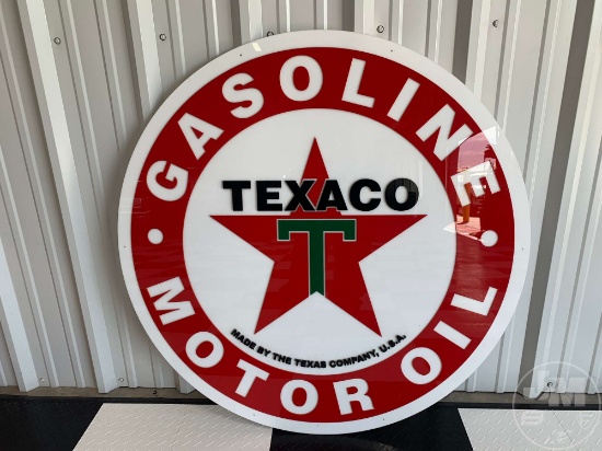 TEXACO 48" ROUND WALL HANGING SIGN