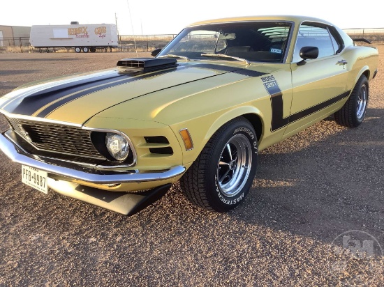 1970  FORD  MUSTANG FASTBACK VIN: 0F02F183752