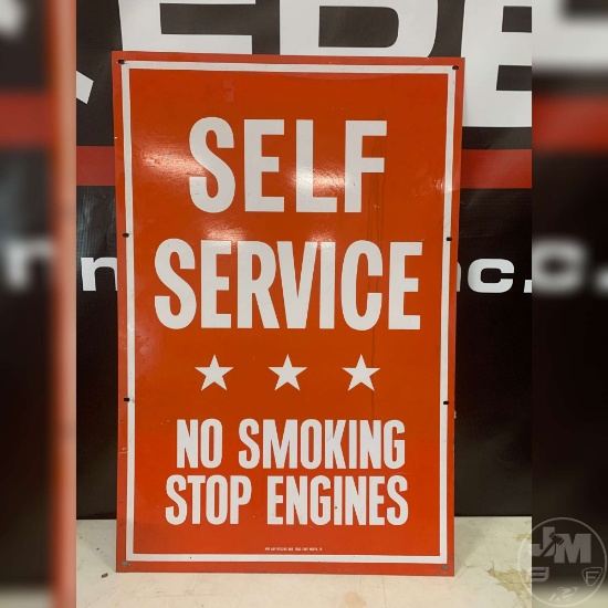 SELF SERVICE SIGN 24''X36''