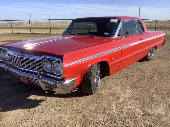 1964 CHEVROLET IMPALA SS VIN: 41447A166515 2 DOOR HARDTOP