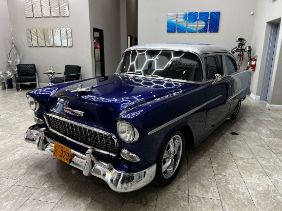 1955 CHEVROLET BEL AIR VIN: VC55K100389 2 DOOR