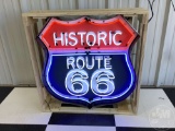 ROUTE 66 NEON SIGN