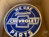 24'' CHEVY PARTS NEON SIGN