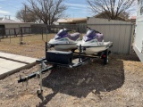 2 2001 SEADOO GTI BOMBARDIER JET SKIS, 2002 ROAD MASTER