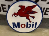 MOBIL ROUND SIGN 23''