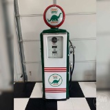 SINCLAIR TOKHEIM 39 SHORT GAS PUMP, SOME PATINA