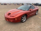 2001 PONTIAC FIREBIRD FORMULA VIN: 2G2FV22G212136636