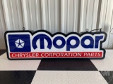 MOPAR PARTS LIGHTED SIGN