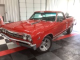 1967 CHEVROLET EL CAMINO SS VIN: 136807K107224 2 DOOR SEDAN PICKUP