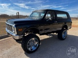1972 CHEVROLET K5 BLAZER VIN: CKE182F172103 SUV