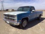 1985 CHEVROLET C/K PICKUP VIN: 1GCDC14H2FF419391 PICKUP