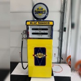 SUNOCO AO SMITH MODEL L3 GAS PUMP, AUTOMOTIVE PAINT, INTERNALS