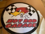 36'' HOT ROD GARAGE SIGN