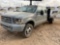 2003 FORD F-550 SUPER DUTY SINGLE AXLE CREW CAB 4X4 FLATBED TRUCK VIN: 1FDAW57F93EA63062