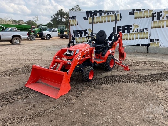 2022 KUBOTA BX23SLSB-R 4X4 LOADER BACKHOE SN: KBUC1DHRLNGF77208