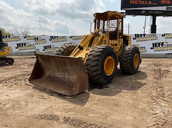 JOHN DEERE 544D SN: 607776 WHEEL DOZER