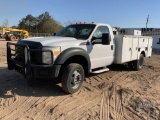 2012 FORD F-550 SUPERDUTY S/A MECHANICS TRUCK VIN: 1FDUF5HT0CEB76836