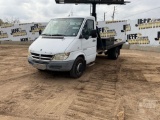 2006 DODGE SPRINTER SINGLE AXLE REGULAR CAB FLATBED TRUCK VIN: WDXPD944065927380