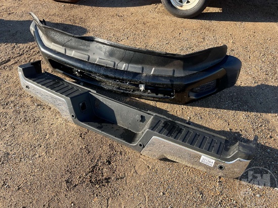 PICKUP TRUCK FRONT AND REAR BUMPER, FITS 15-16