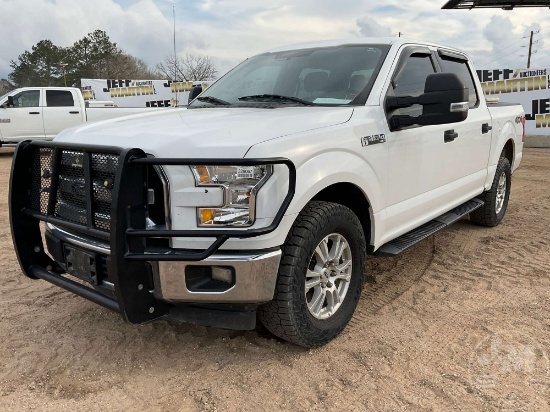 2017 FORD F-150 CREW CAB 4X4 PICKUP VIN: 1FTEW1EFXHFC38535