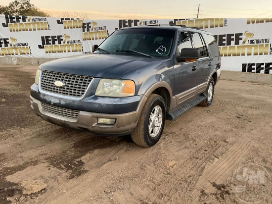 2003 FORD EXPEDITION VIN: 1FMFU17L03LA77163 2WD SUV