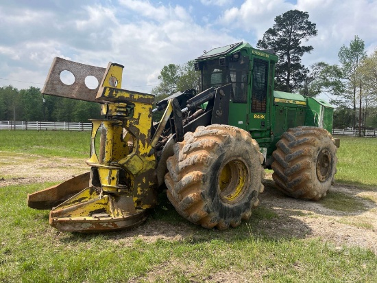 2011 JOHN DEERE 843K FELLER BUNCHER SN: 1DW843KXJBC641811